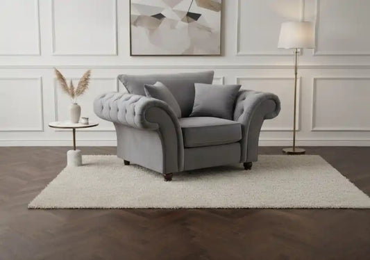 Chimes - Belvedere Armchair - Charcoal Grey