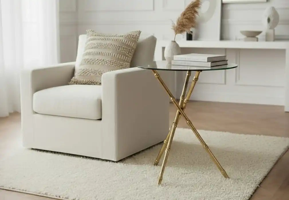 Belgravia Townhouse Knop Legs Side Table