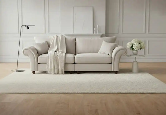Chimes - Belvedere 4 seater sofa - Stone