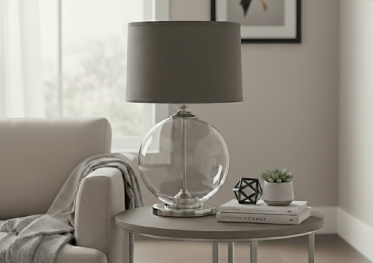 Chimes - Julius Grey Table Lamp