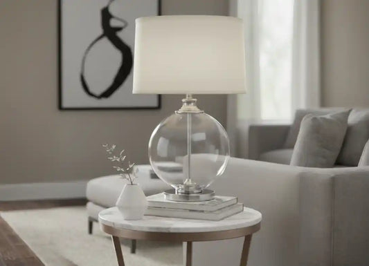 Chimes - Emeric Small Ivory Table Lamp