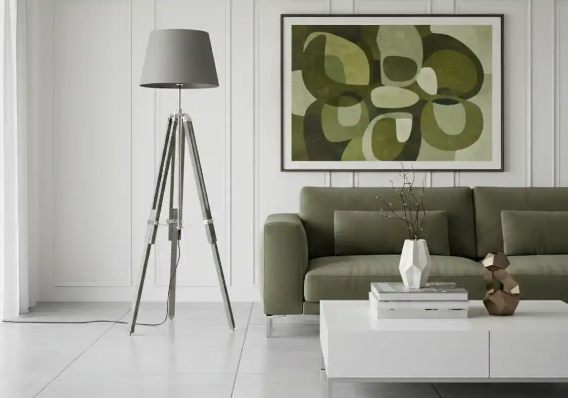 Chimes - Oliver Natural Floor Lamp