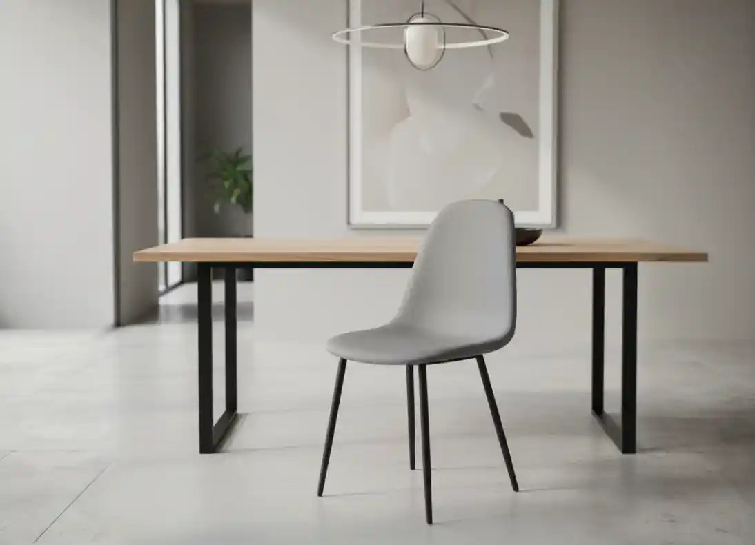 Sahara Mink Fabric Dining Chair