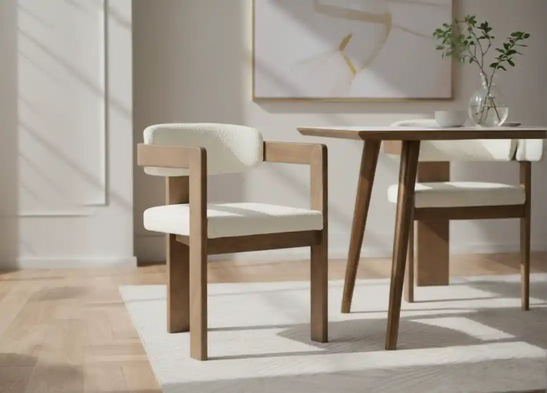 Torre Grey Mango Wood Chair