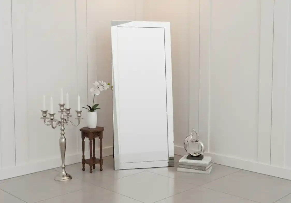 Chimes - Izzie Floor Standing Mirror With Bevelled Edge