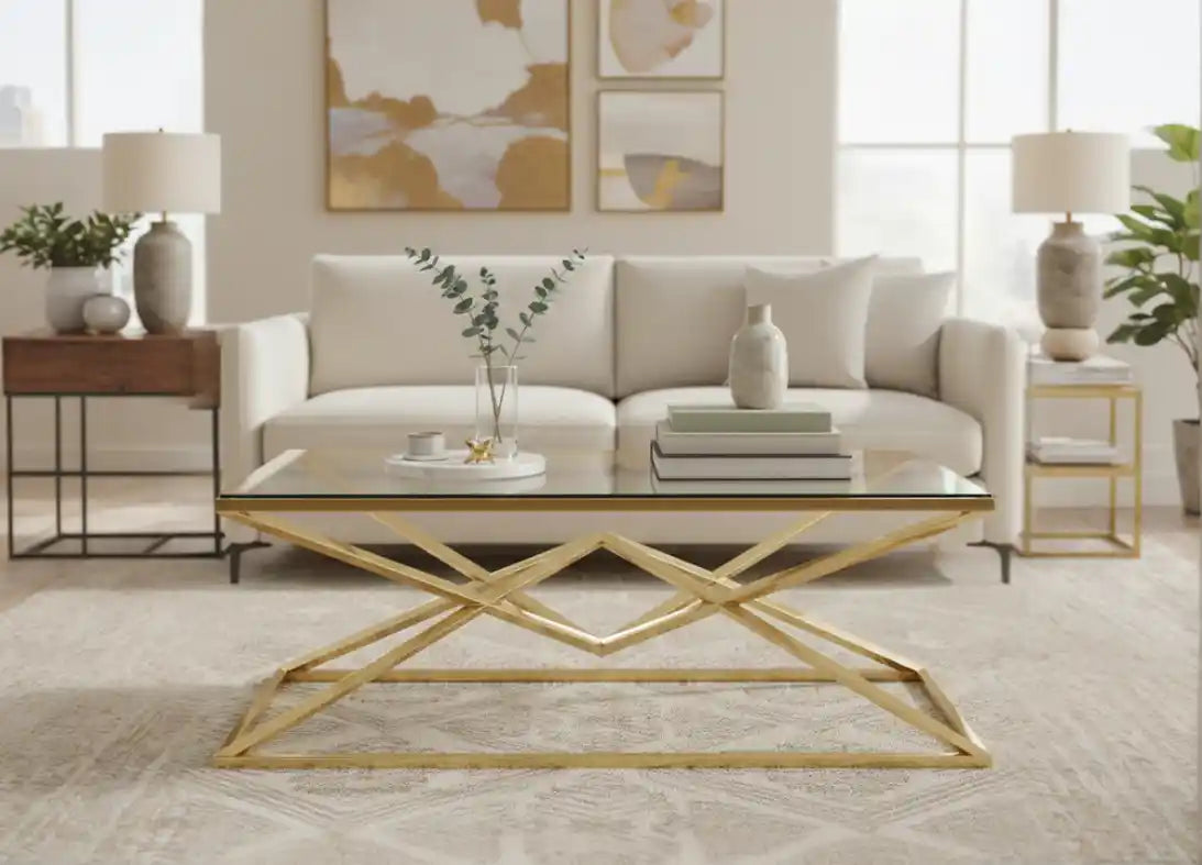 Chimes - Jubilee Corseted Champagne Coffee Table