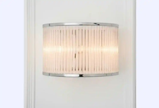 Arlo Nickel Finish Wall Lamp
