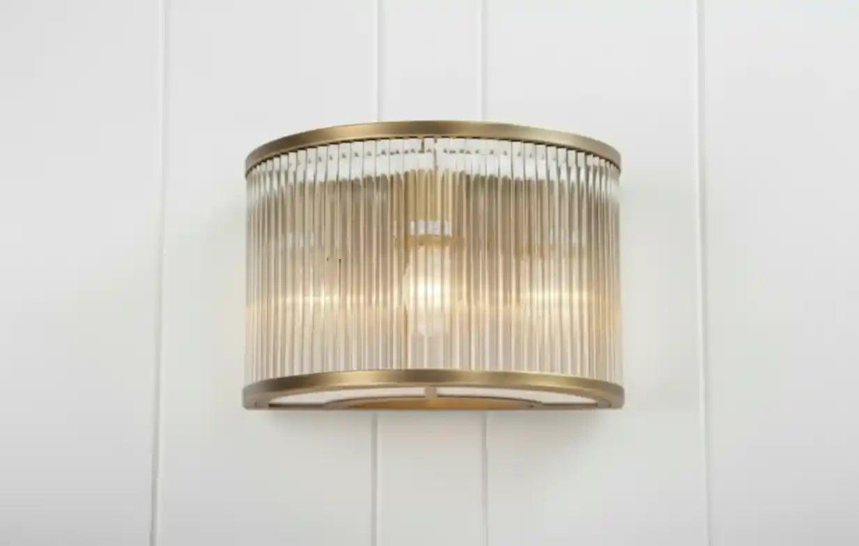 Arlo Antique Brass Finish Wall Lamp