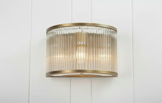 Arlo Antique Brass Finish Wall Lamp