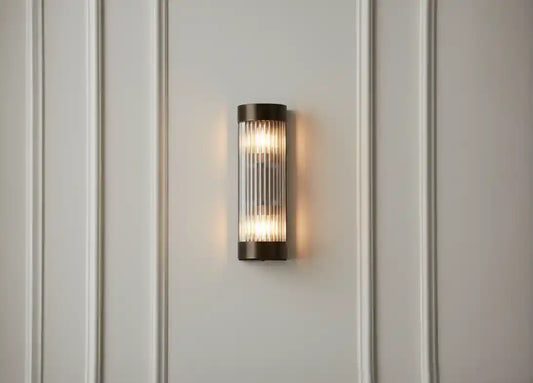 Narla Dark Brass Finish Wall Lamp