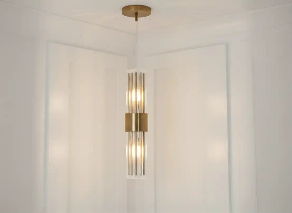 Antoinette Antique Brass Finish Pendant