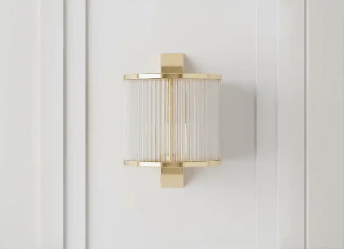 Chimes - Scarla Wall Light With Gold Finish