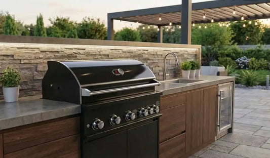 Whistler Grills - Fairford Cabinet for Burford 5 BBQ - Black