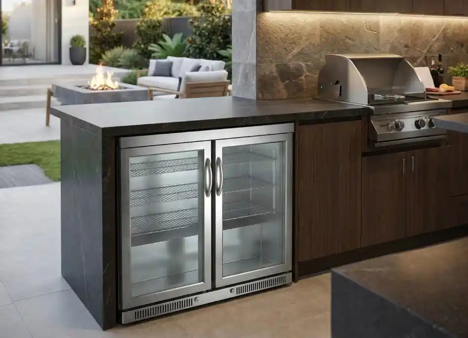 Whistler Grills - Cirencester Double Door Fridge