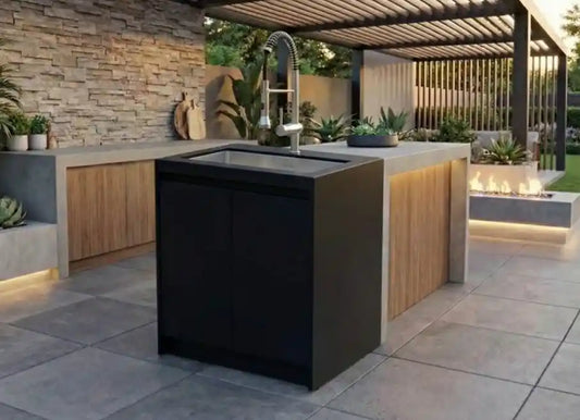 Whistler Grills - Fairford Sink Cabinet - Black