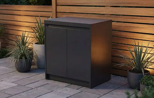 Whistler Grills - Fairford Double Door Cabinet - Black