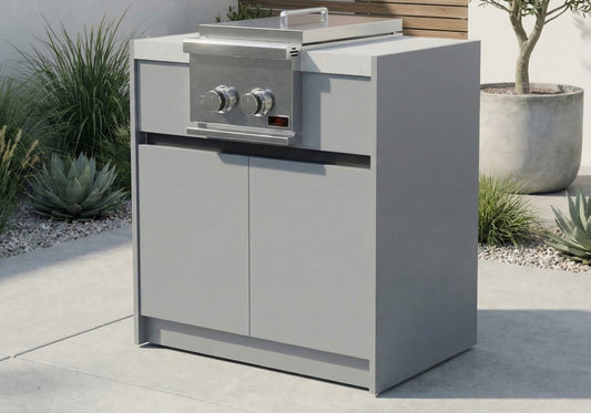 Whistler Grills - Fairford Side Burner Cabinet - Grey