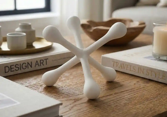 Prato Ivory Finish Jack Sculpture