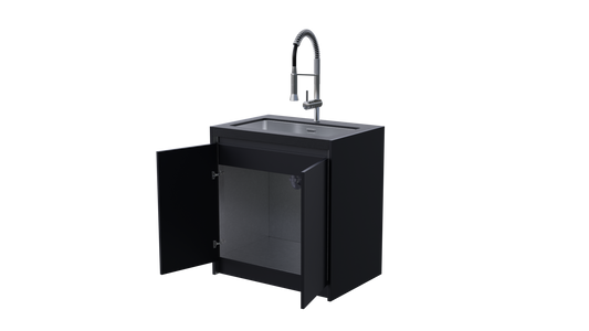 Whistler Grills - Fairford Sink Cabinet - Black