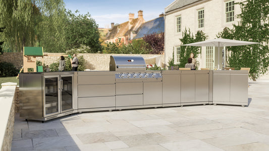 Whistler Grills - Stanton 4 Burner Pre-Built Outdoor Kitchen