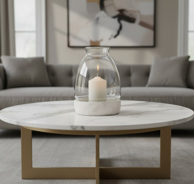 Natural Stone Candle Holder