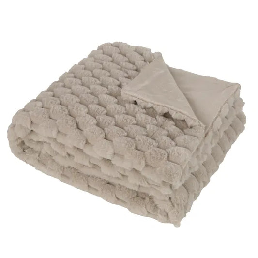 Paul Moneypenny Koochikoo Taupe Throw