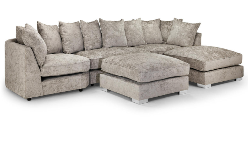 Chimes - Belfry U Sofa - Truffle