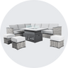 Casual Dining Firepit Sets