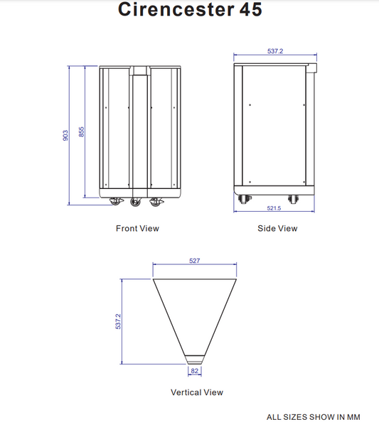 Whistler Grills - Cirencester 45-Degree Corner Cabinet