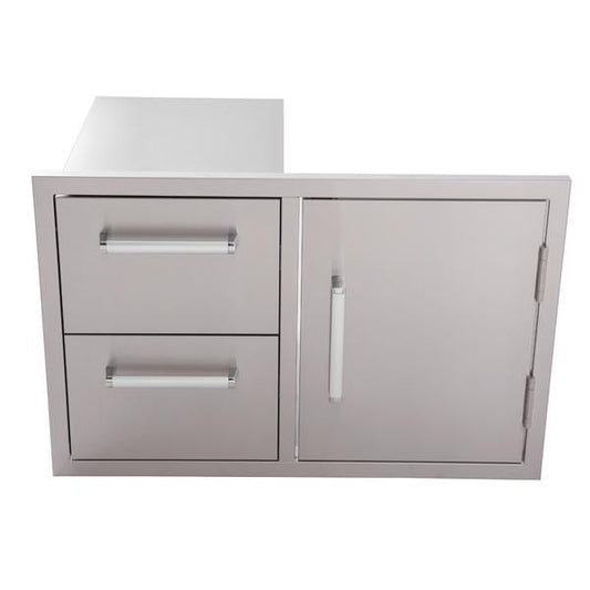 Whistler Grills - Burford Built-In Double Drawers and Door Unit