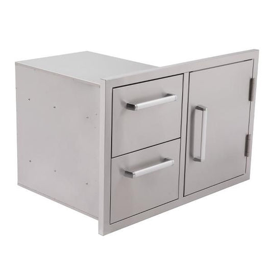 Whistler Grills - Burford Built-In Double Drawers and Door Unit