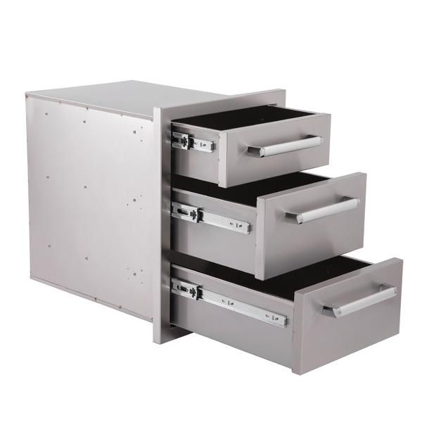 Whistler Grills - Burford Built-In Triple Drawer Unit