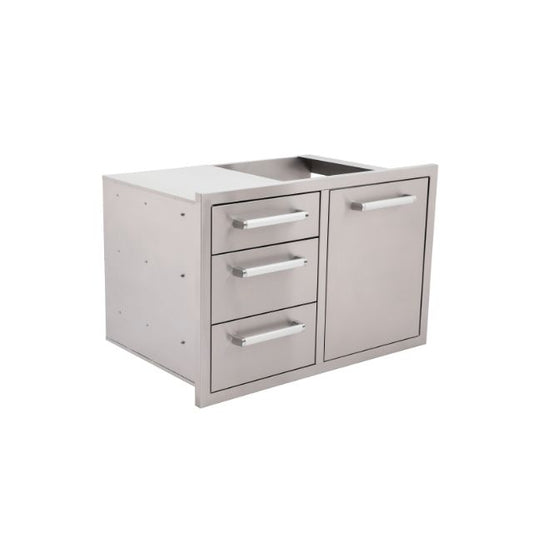 Whistler Grills - Burford Built-In Triple Drawer and Waste Bin Unit