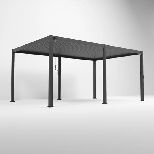 Nova - Titan Aluminium Pergola - 5.3m x 3.6m Pergola - Grey