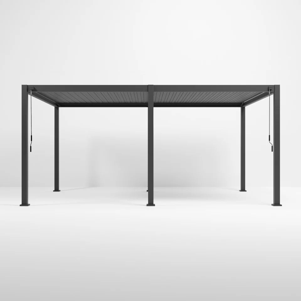 Nova - Titan Aluminium Pergola - 5.3m x 3.6m Pergola - Grey