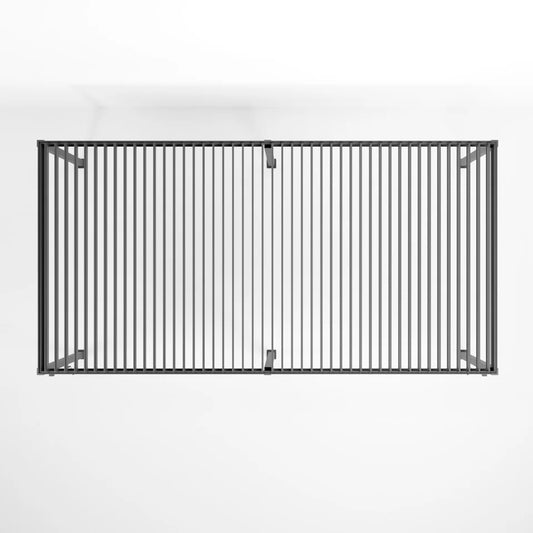 Nova - Titan Aluminium Pergola - 8m x 3m Pergola - Grey