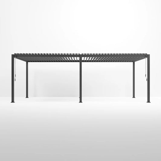 Nova - Titan Aluminium Pergola - 8m x 3m Pergola - Grey