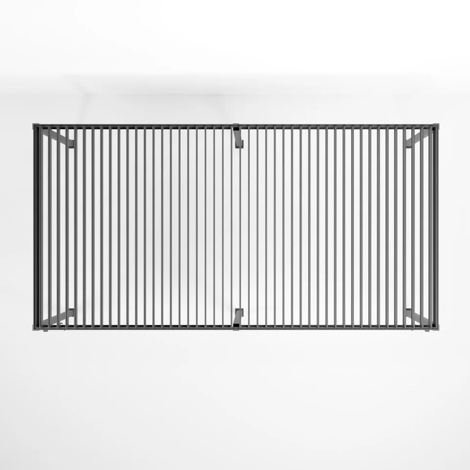 Nova - Titan 9m x 3m Aluminium Pergola - Grey