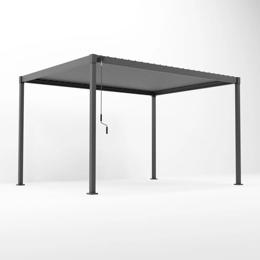 Nova - Shadow Pergola - 4.0 x 3.0m - Grey