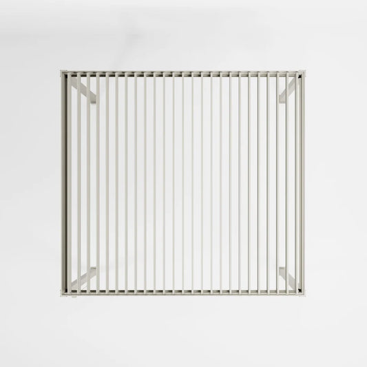 Nova - Titan Aluminium Pergola 3.6m x 3m - Pebble