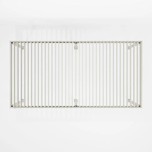 Nova - Titan Aluminium Pergola - 6m x 3.6m Rectangular - Pebble