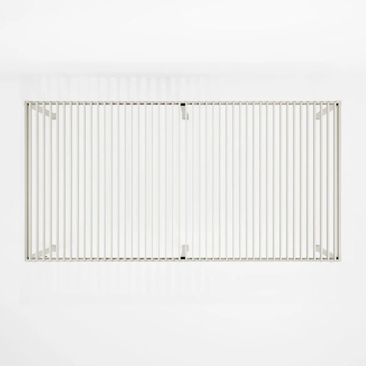 Nova - Titan Aluminium Pergola - 7.2m x 3.6m Rectangular - Pebble