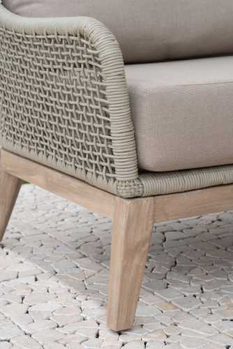 Nova - Summer 3 Seater Sofa Set with Rectangular Coffee Table - Beige