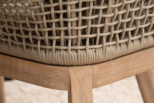 Nova - Summer 6 Seat Rectangular Dining Set - Beige