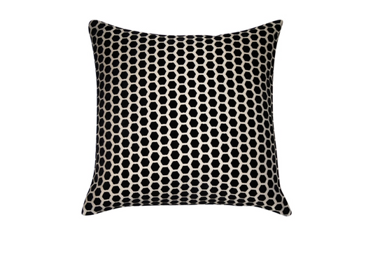 Chimes - Large Jorvik Black Cushion 56 x 56