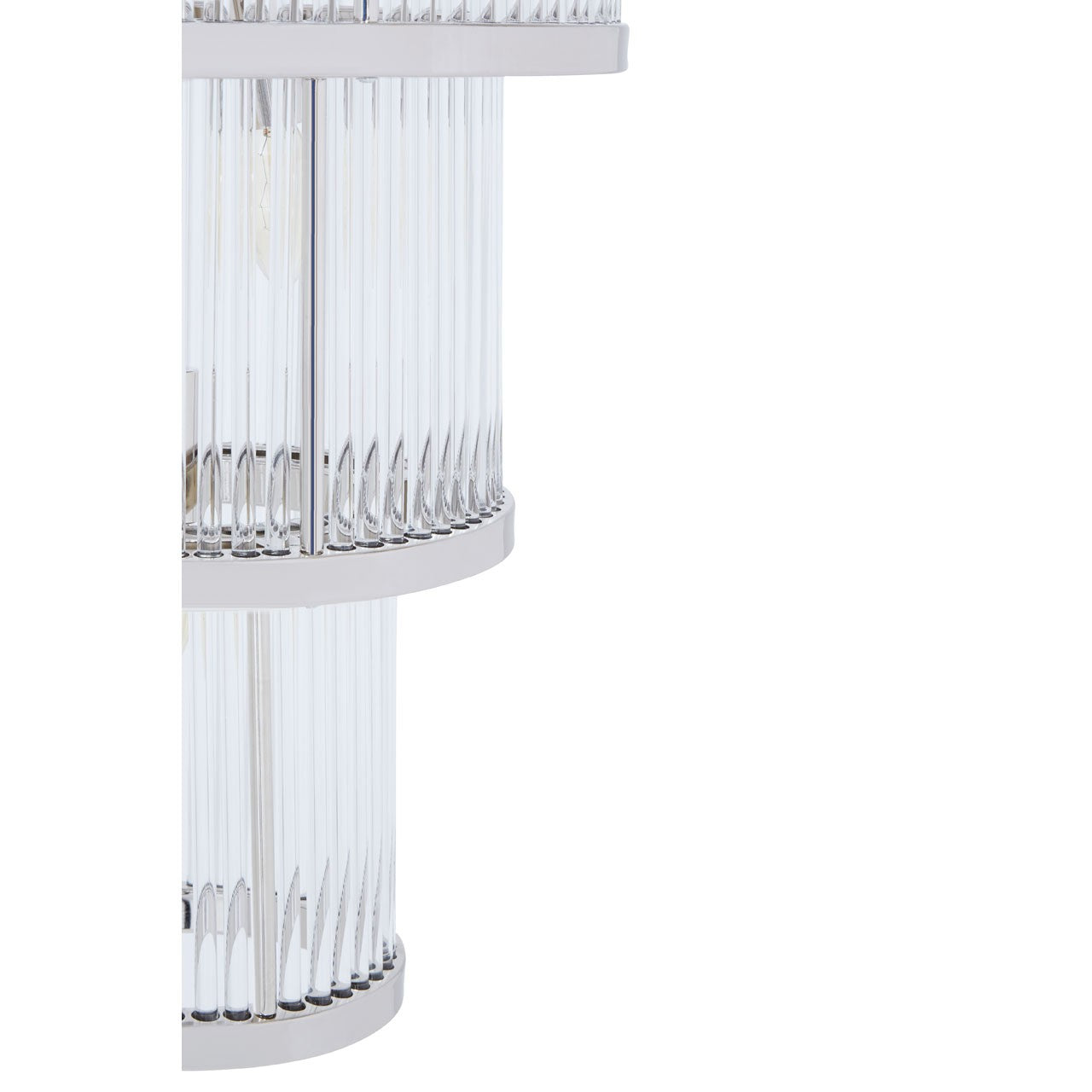 Chimes - Scarla 3 Tier Chandelier silver