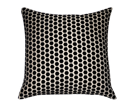 Chimes - Large Jorvik Black Cushion 56 x 56