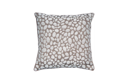 Chimes - Pebbles Taupe Cushion 43 x 43