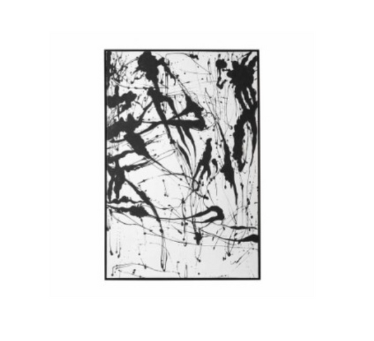 Monochrome Abstract Framed Wall Art