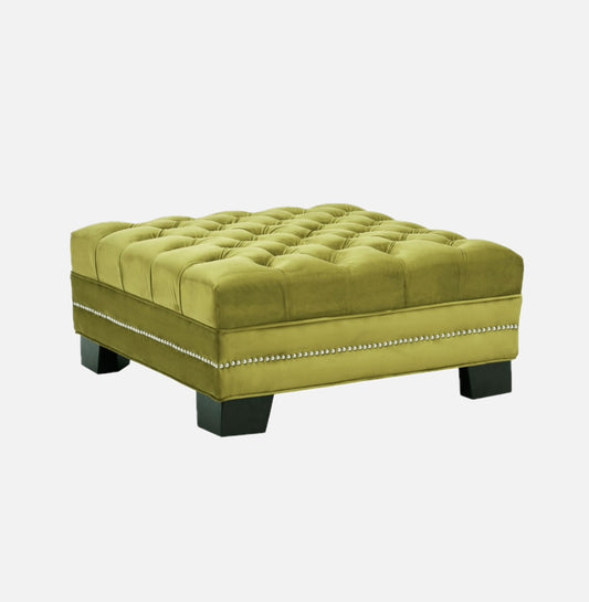 Chimes - Kilburn Green Footstool